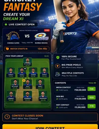 Wwwbet661 (bet 661) fantasy cricket & matchday visual 3